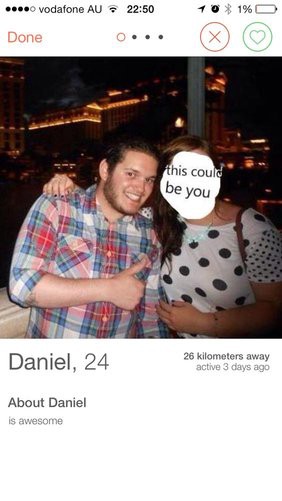 Top 20 des pires photos Tinder Quotes   