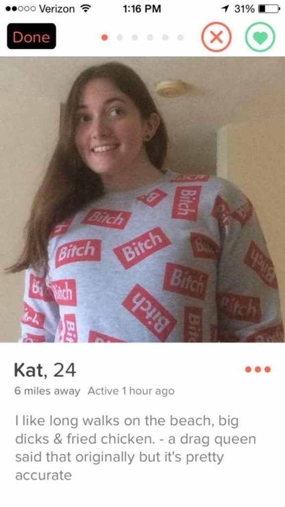 Top 20 des pires photos Tinder Quotes   