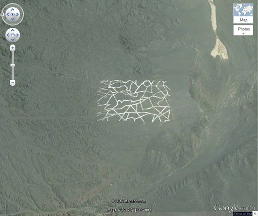 12 captures d'écran de Google Earth plus que surprenantes Quotes   