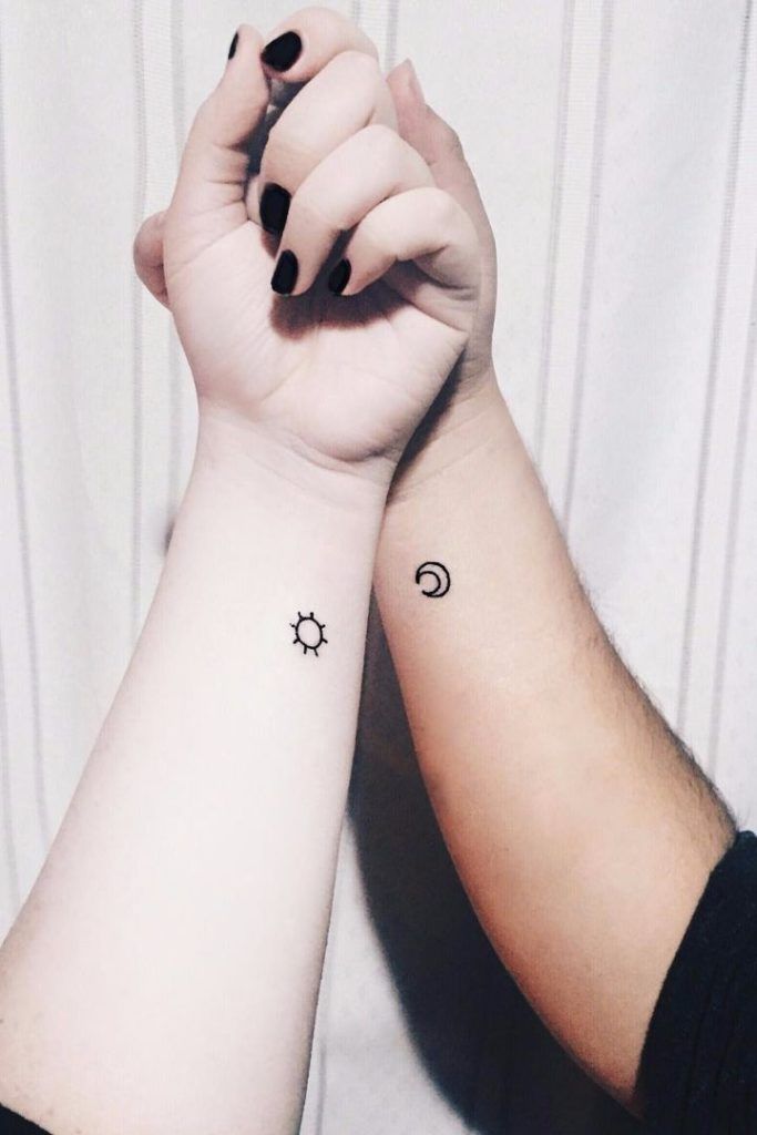 20 matching tattoos à faire en couple ou entre amis ! Quotes   
