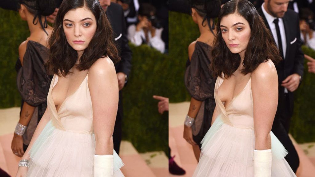 Lorde Has a Lot of Chest on Show, Which Is Quite Shocking For This Singer f...