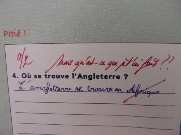 Quand les profs lâchent des Punchlines sur les copies d'élèves ! Quotes   