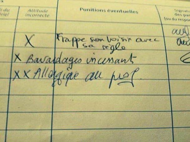 Quand les profs lâchent des Punchlines sur les copies d'élèves ! Quotes   