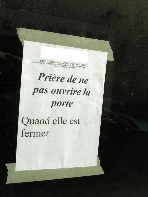 10 fautes d’orthographe vues dans les espaces publics ! Quotes   