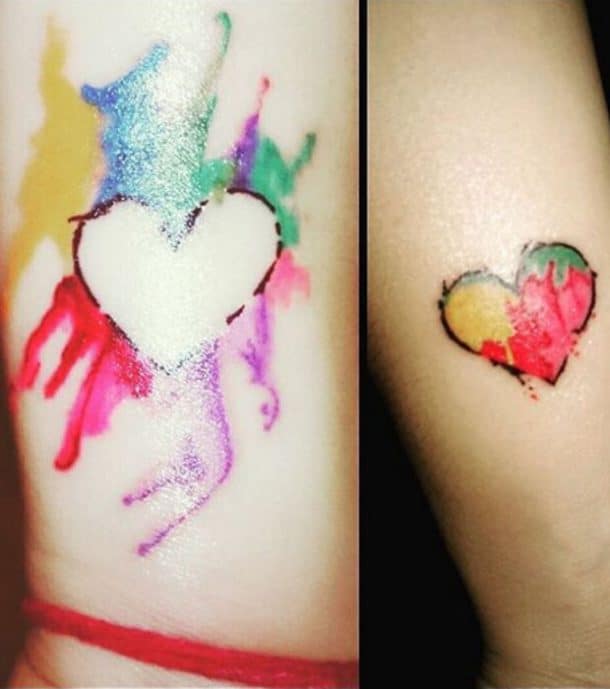 20 matching tattoos à faire en couple ou entre amis ! Quotes   
