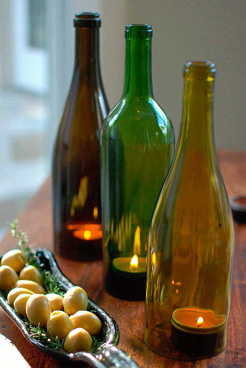 22 stunning things you can do with your wine bottles when the drink is gone! DIY Tricks Food & Drink Reuse & Recycle   